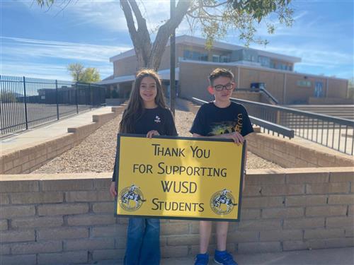 Thanks by students